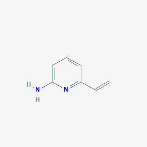 molecular formula C7H8N2 B033616 6-Ethenylpyridin-2-amine CAS No. 102000-56-6