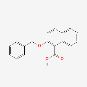 molecular formula C18H14O3 B3361855 2-(Benzyloxy)-1-naphthoic Acid CAS No. 93655-27-7