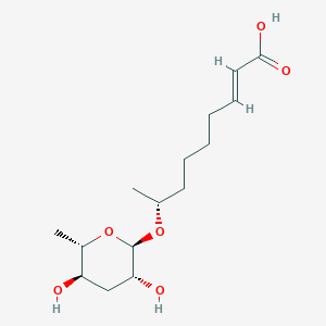 molecular formula C15H26O6 B3361982 Ascr#3 CAS No. 946524-26-1