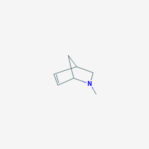molecular formula C7H11N B3362039 2-Methyl-2-azabicyclo[2.2.1]hept-5-ene CAS No. 95019-15-1