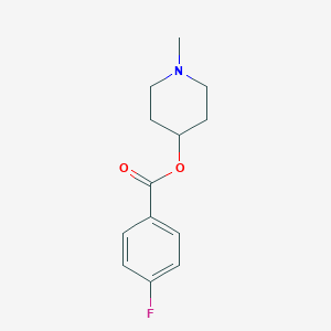 1-Methyl-4-piperidyl 4'-fluorobenzoate