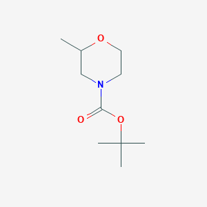 molecular formula C10H19NO3 B3363867 tert-Butyl 2-methylmorpholine-4-carboxylate CAS No. 1062174-58-6
