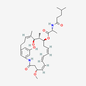 molecular formula C35H50N2O7 B3363902 Trienomycin E CAS No. 107140-29-4