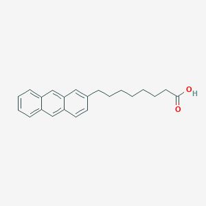 molecular formula C22H24O2 B033640 8-(2-Anthryl)octanoic acid CAS No. 110015-64-0