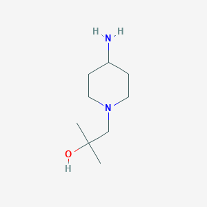 1-(4-Aminopiperidin-1-yl)-2-methylpropan-2-ol