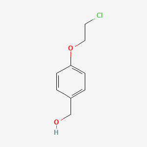 [4-(2-Chloroethoxy)phenyl]methanol