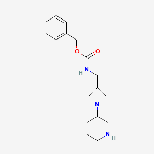 Benzyl ((1-(piperidin-3-yl)azetidin-3-yl)methyl)carbamate