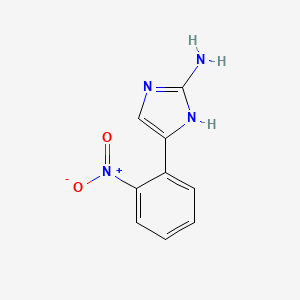5-(2-nitrophenyl)-1H-imidazol-2-amine
