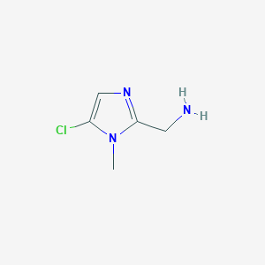 (5-chloro-1-methyl-1H-imidazol-2-yl)methanamine