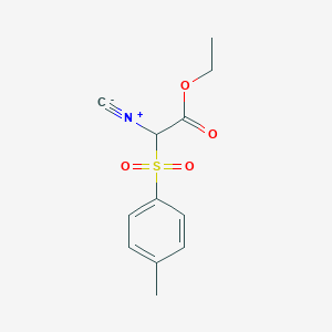 molecular formula C12H13NO4S B3364647 1-Ethoxycarbonyl-1-tosylmethyl isocyanide CAS No. 1173149-43-3