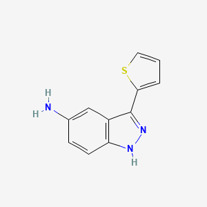 3-(Thiophen-2-yl)-1h-indazol-5-amine