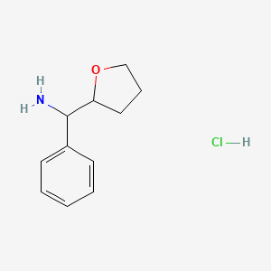 Oxolan-2-yl(phenyl)methanamine hydrochloride
