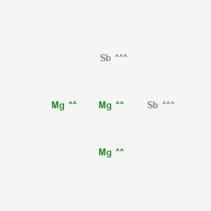 molecular formula MgSb<br>Mg3Sb2 B3365161 CID 6336910 CAS No. 12057-75-9