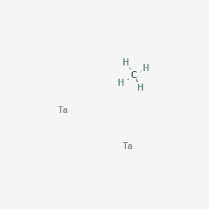 molecular formula CH4Ta2 B3365174 Tantalum carbide (Ta2C) CAS No. 12070-07-4