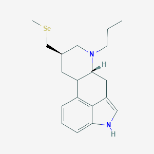 molecular formula C19H26N2Se B033653 Selenopergolide CAS No. 109297-72-5