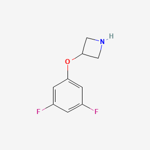 B3365852 3-(3,5-Difluoro-phenoxy)-azetidine CAS No. 1263378-82-0
