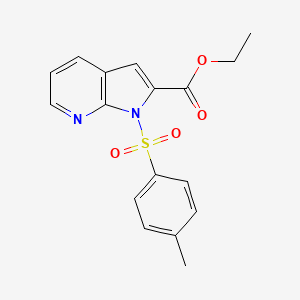 Ethyl 1-tosyl-1H-pyrrolo[2,3-b]pyridine-2-carboxylate