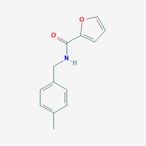 molecular formula C13H13NO2 B336630 N-[(4-methylphenyl)methyl]furan-2-carboxamide 