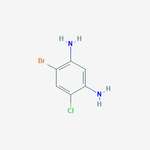 4-Bromo-6-chlorobenzene-1,3-diamine