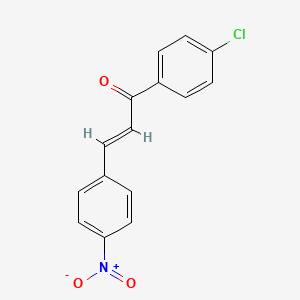 (2E)-1-(4-chlorophenyl)-3-(4-nitrophenyl)prop-2-en-1-one