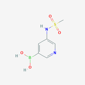 5-Methanesulfonylamino-pyridine-3-boronic acid
