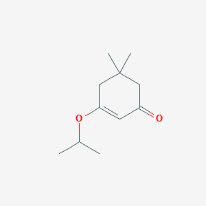 molecular formula C11H18O2 B033669 3-Isopropoxy-5,5-dimethyl-2-cyclohexene-1-one CAS No. 100052-60-6