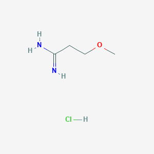 B3366986 3-Methoxypropanimidamide hydrochloride CAS No. 157360-93-5