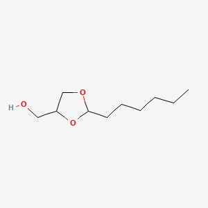 2-Hexyl-1,3-dioxolane-4-methanol