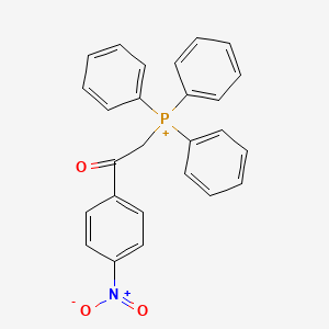 1-(4-(Hydroxy(oxido)amino)phenyl)-2-(triphenylphosphoranyl)ethanone