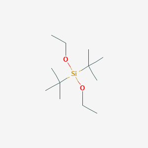 molecular formula C12H28O2Si B3367929 Di-tert-butyl(diethoxy)silane CAS No. 201334-78-3