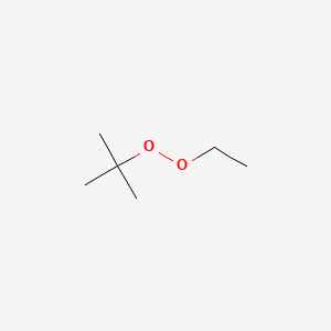 molecular formula C6H14O2 B3368060 2-ethylperoxy-2-methylpropane CAS No. 20396-54-7