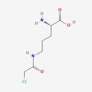 molecular formula C7H13ClN2O3 B3368180 Gancaonin G CAS No. 20584-81-0