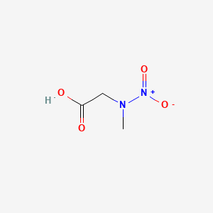 molecular formula C3H6N2O4 B3368240 N-Nitrosarcosine CAS No. 20661-60-3