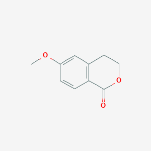 molecular formula C10H10O3 B3368241 6-Methoxyisochroman-1-one CAS No. 20678-26-6