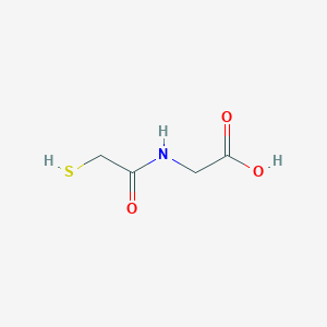 molecular formula C4H7NO3S B3368438 N-(Mercaptoacetyl)glycine CAS No. 21115-85-5
