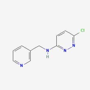 6-chloro-N-(pyridin-3-ylmethyl)pyridazin-3-amine