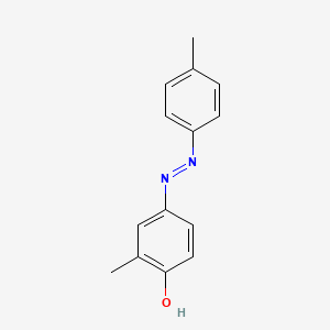 2-Methyl-4-[(4-methylphenyl)hydrazinylidene]cyclohexa-2,5-dien-1-one