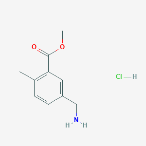 5-Aminomethyl-2-methyl-benzoic acid methyl ester hydrochloride