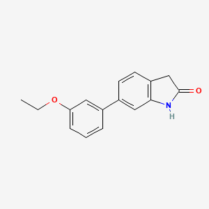 6-(3-Ethoxyphenyl)-2-oxindole