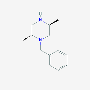 (2R,5S)-1-benzyl-2,5-dimethylpiperazine
