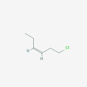 molecular formula C6H11Cl B3368723 (Z)-1-Chlorohex-3-ene CAS No. 21676-01-7