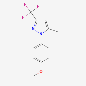 1-(4-Methoxyphenyl)-5-methyl-3-(trifluoromethyl)-1H-pyrazole