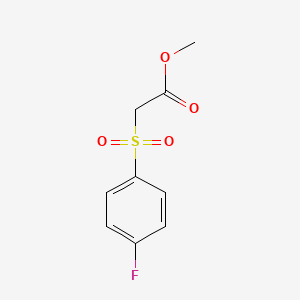 Methyl 2-(4-fluorobenzenesulfonyl)acetate