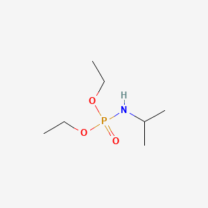 molecular formula C7H18NO3P B3369099 DIETHYL ISOPROPYLAMIDOPHOSPHATE CAS No. 22685-19-4