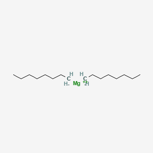 molecular formula C16H34Mg B3369642 Dioctylmagnesium CAS No. 24219-37-2