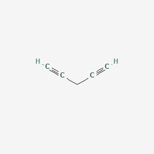 molecular formula C5H4 B3369734 Penta-1,4-diyne CAS No. 24442-69-1
