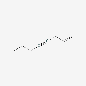 molecular formula C8H12 B3369796 1-Octen-4-yne CAS No. 24612-83-7
