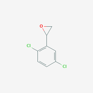 molecular formula C8H6Cl2O B3369979 2-(2,5-Dichlorophenyl)oxirane CAS No. 2783-27-9