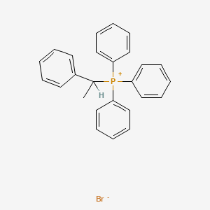 molecular formula C26H24BrP B3370055 Triphenyl(1-phenylethyl)phosphonium bromide CAS No. 30537-09-8