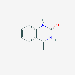 molecular formula C9H10N2O B3370091 4-Methyl-3,4-dihydroquinazolin-2(1H)-one CAS No. 31402-74-1